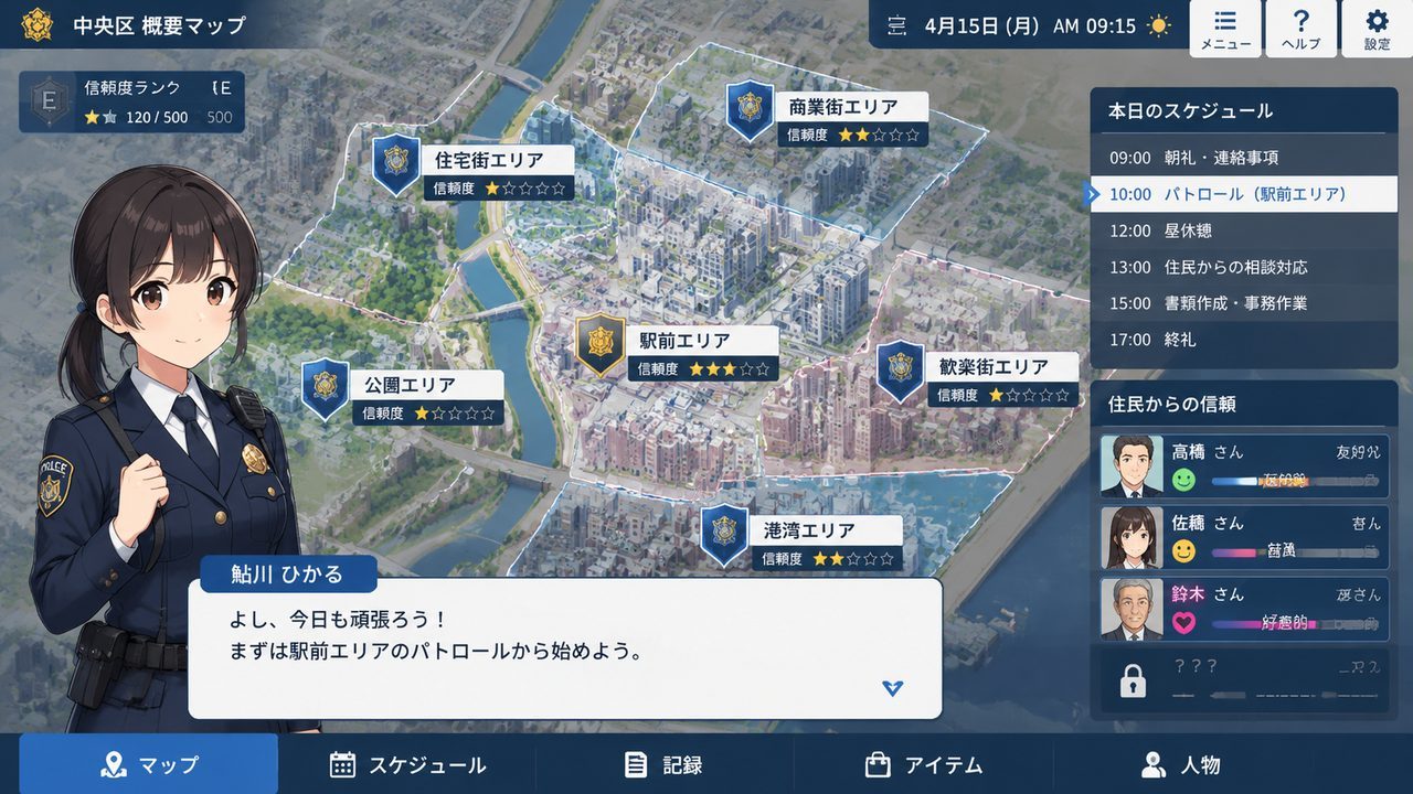 极道无赖EX 女警鮎川光 任务推进 场景图 4