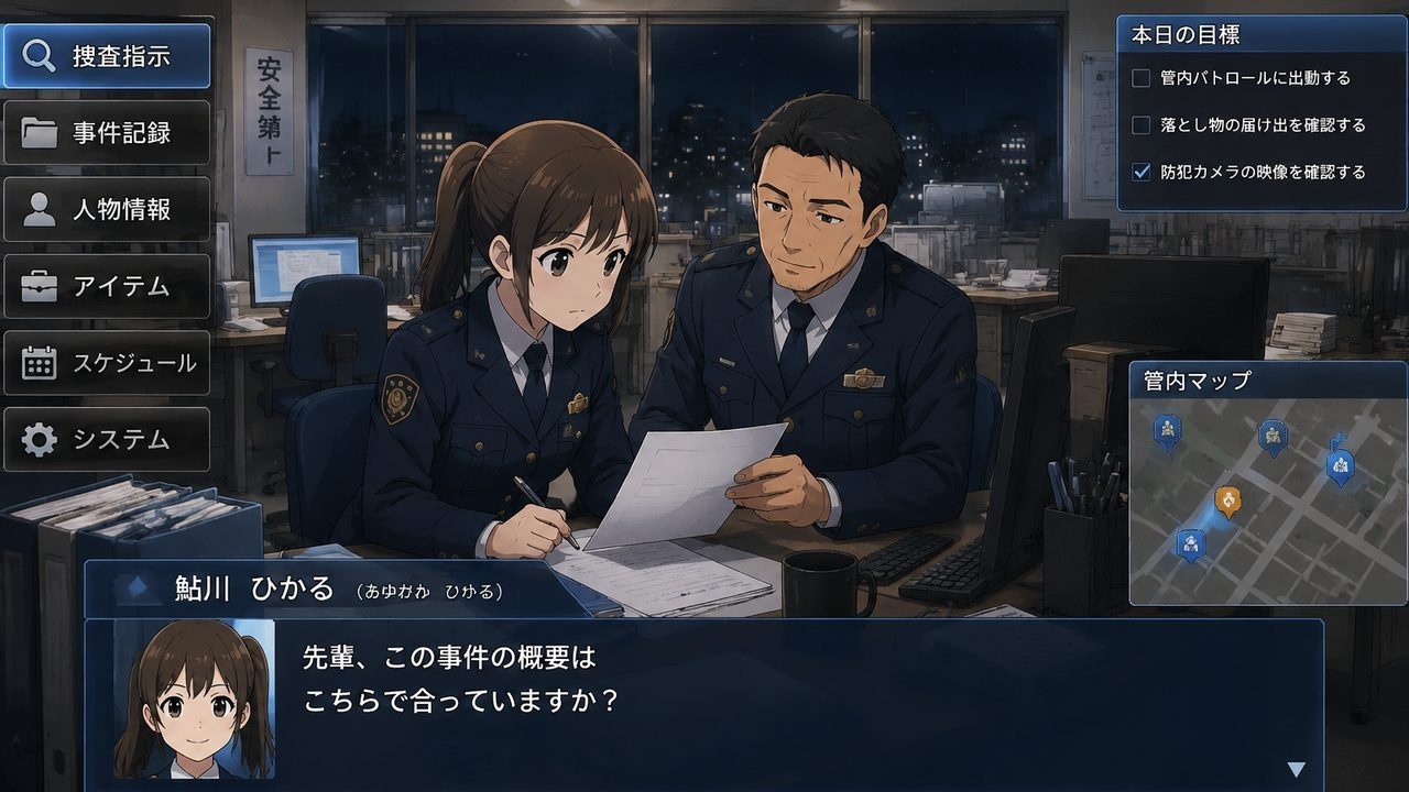 极道无赖EX 女警鮎川光 场景演出 演示图 1